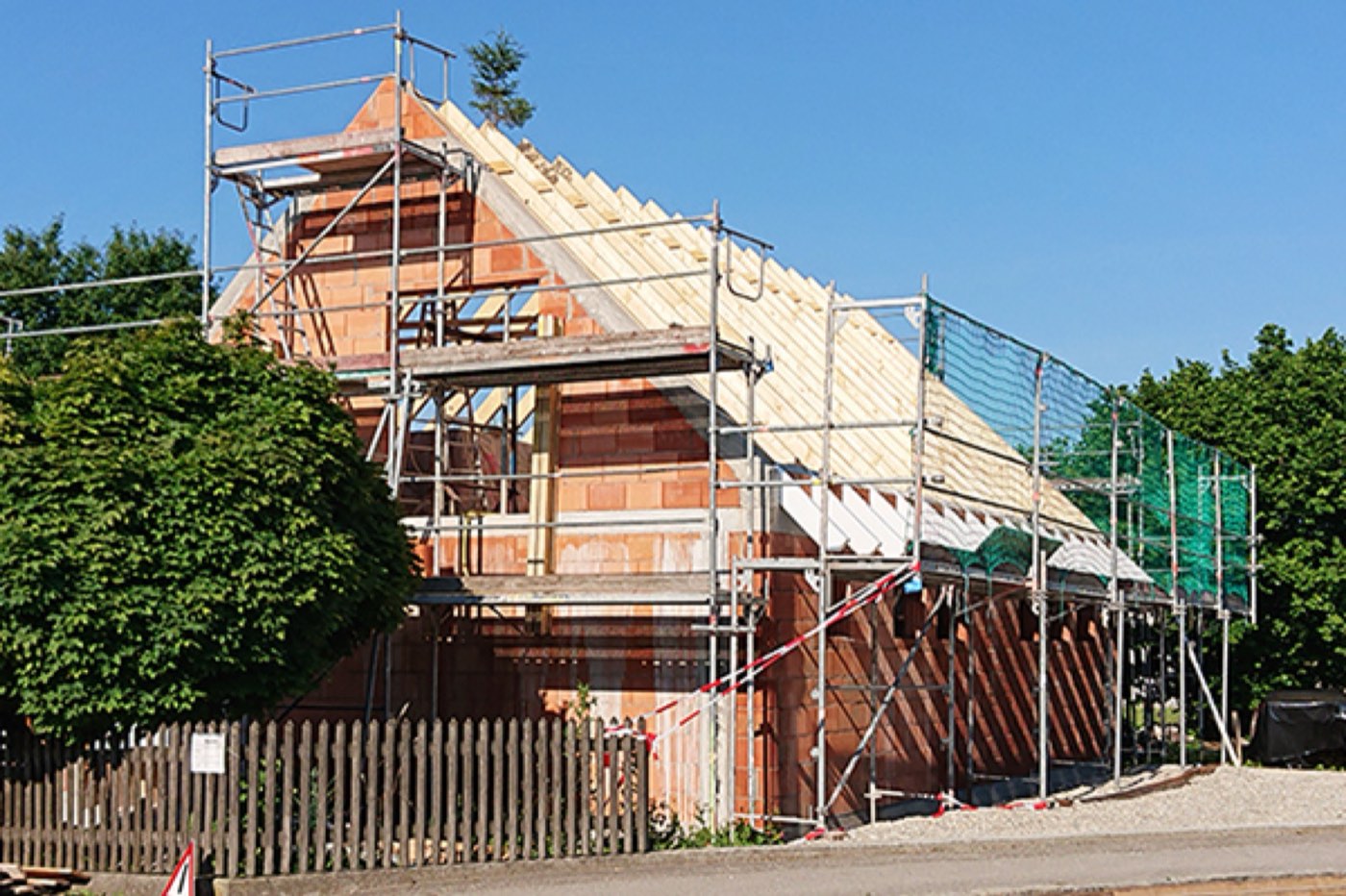 Mithilfemodell 2021: Rohbau mit Garage in der Augsburger Straße in Schwabhausen